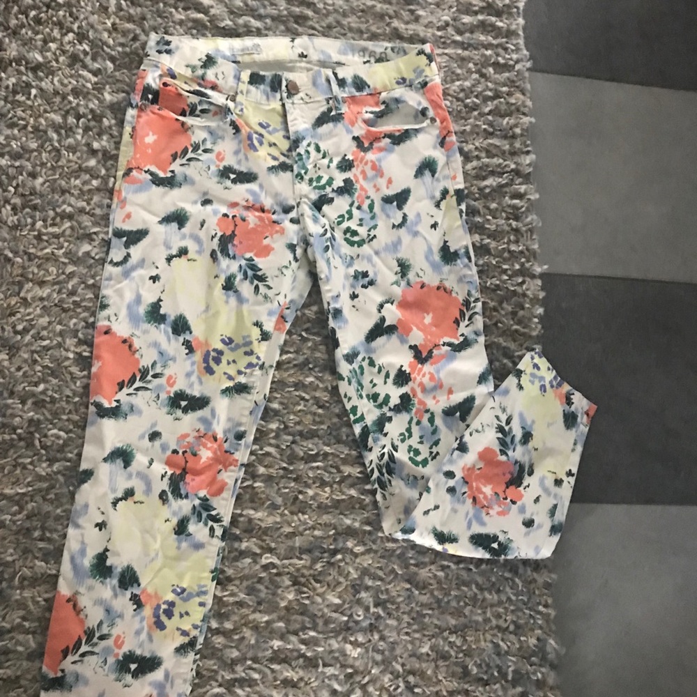 Gap floral jeans size29
